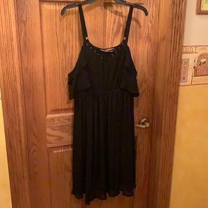 Black Chiffon Dress